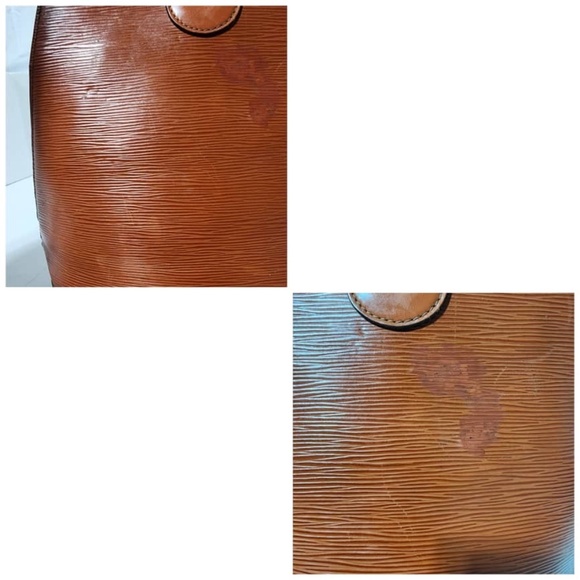 Authentic Louis Vuitton Kenyan Fawn Epi Leather Cluny Bag Brown - Picture 13 of 16